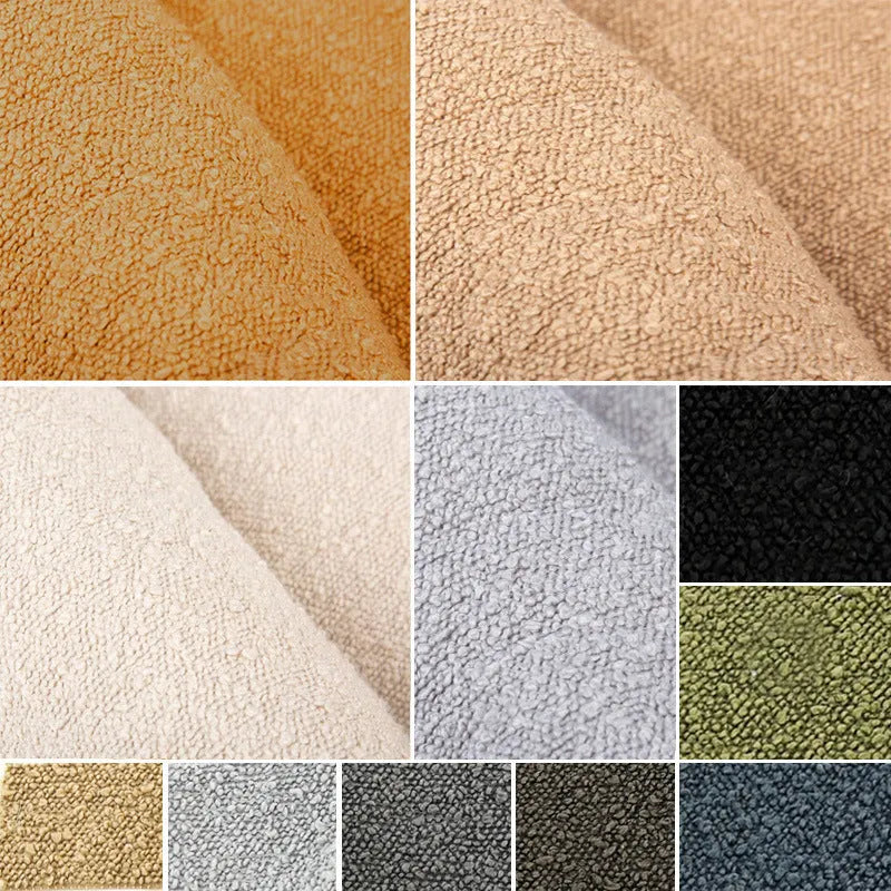 Beige rectangular cloth dog bed sofa nest for small medium dogs in three size options