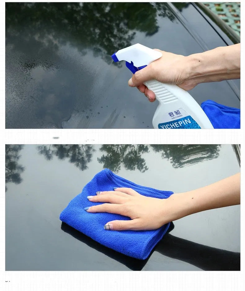 500ml bottle of duster wax spray for car paint glazing and oxidation resistance