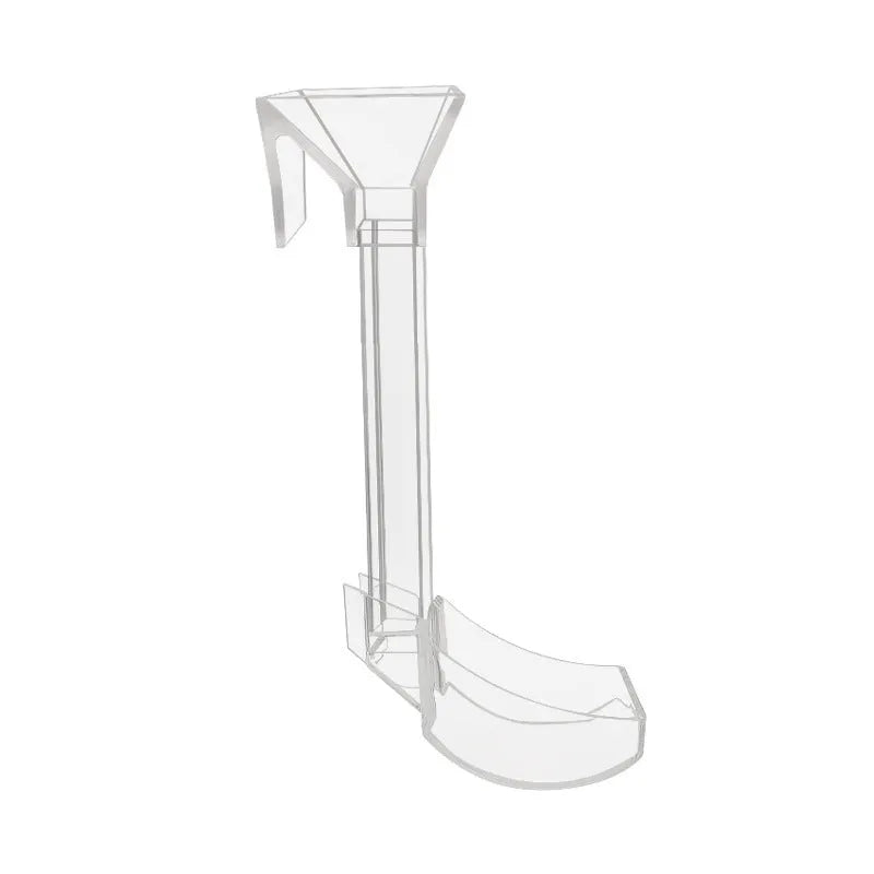 Aquarium feeding tube set with three length options including cleaning brush and feed spoon attachments