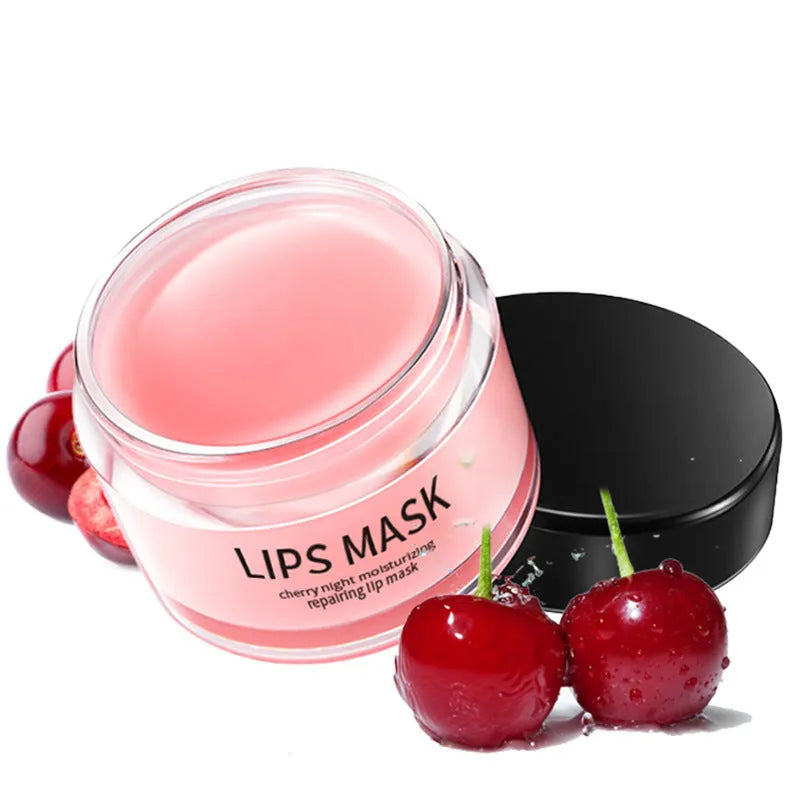 Boxed 20-30g lip mask skincare product for moisturising and nourishing dry lips.