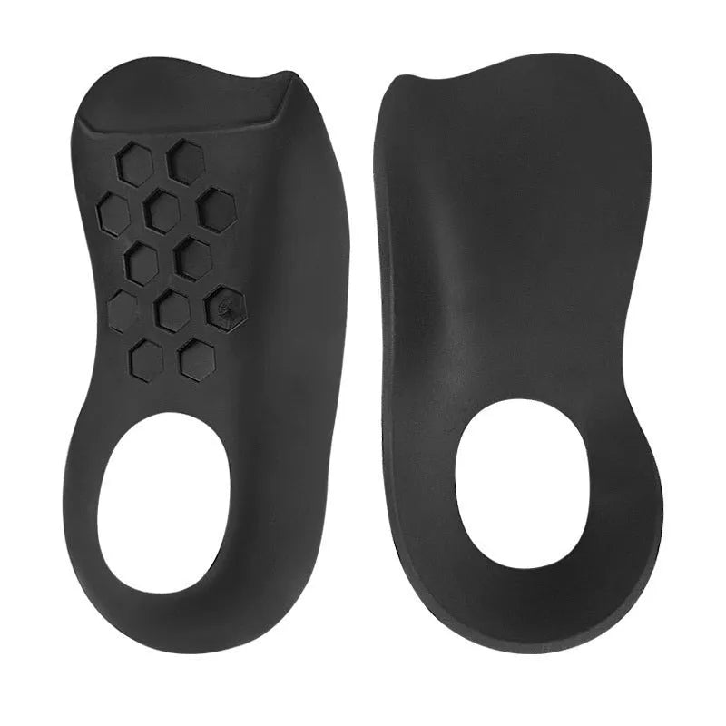 Arch support insole with varus correction in white, black, or skin colour for sizes 35-45