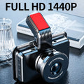 3-inch dual lens car DVR dash camera with front and rear recording capabilities