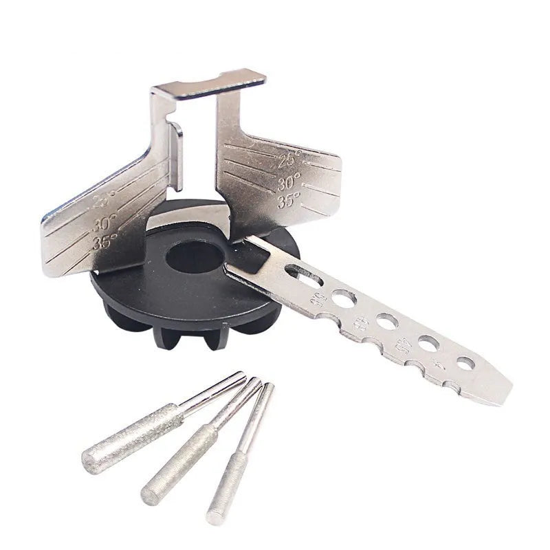 Silver metal chain grinding band saw blade with 100 teeth measuring 20mm full length for electric grinder accessories