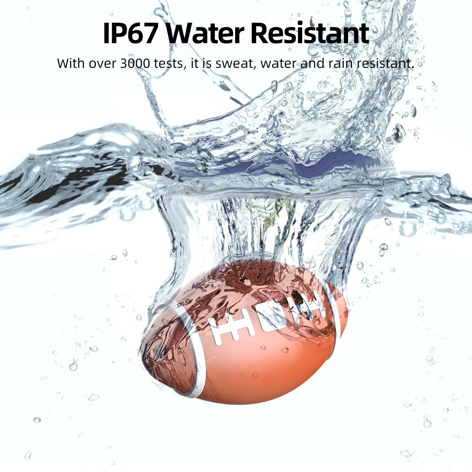 Anti-loss alarm device in Rugby Black, 31.8mm by 8mm size, with adjustable volume for safety alerts