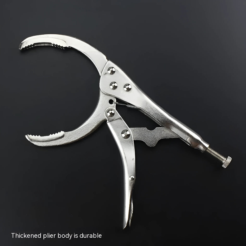 Clamp oil filter wrench with vise grips for 50-110mm automotive filters
