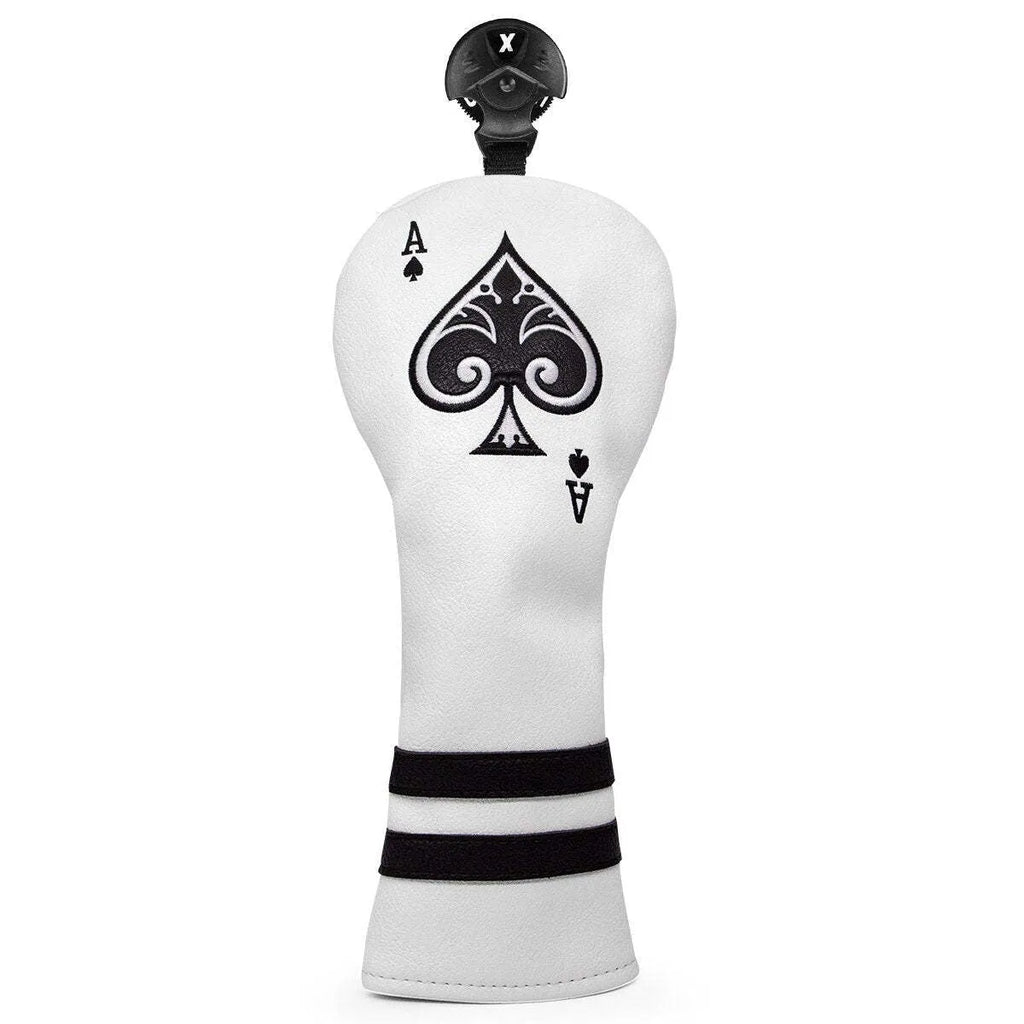 PU golf putter sleeve in one of three colour options showing single-piece construction
