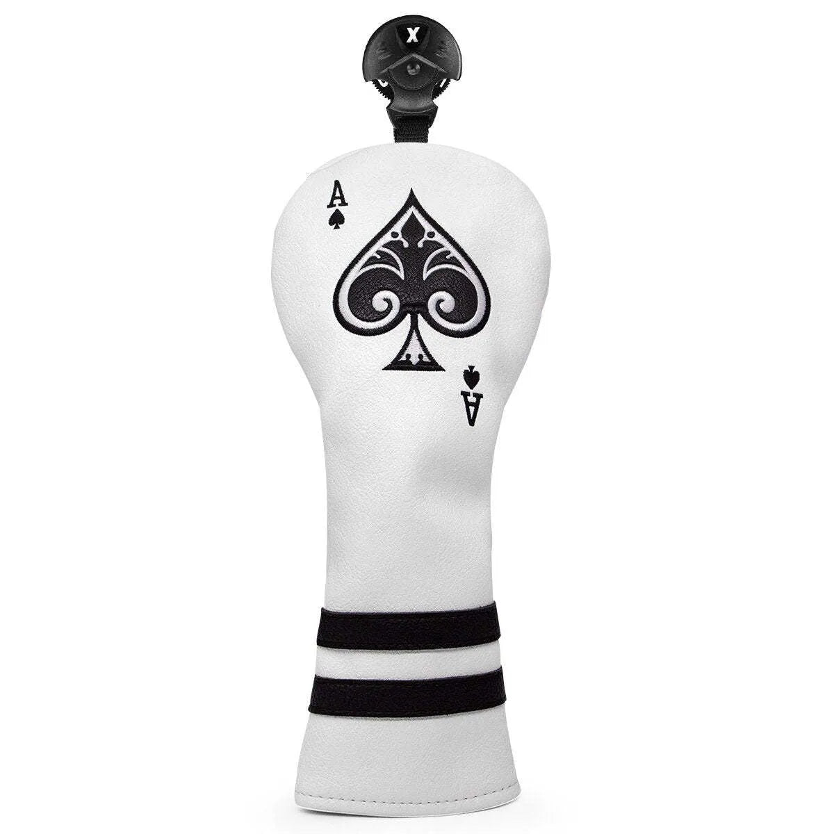 PU golf putter sleeve in one of three colour options showing single-piece construction