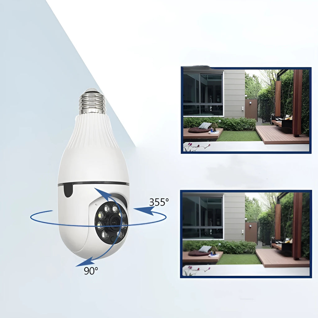 Minions model wireless intelligent surveillance camera on a stand with wide-angle lens