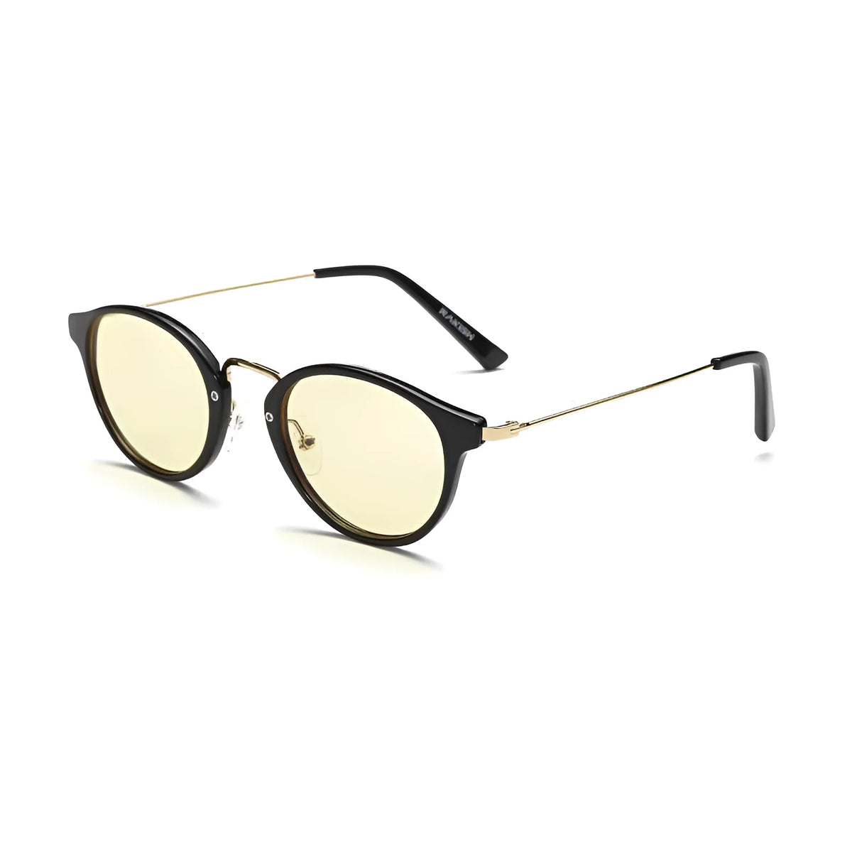 Unisex anti-blue light literary glasses frame in PC material with full frame design