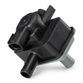 Black Toyota vacuum solenoid valve part number 90910-12283 electromagnetic component