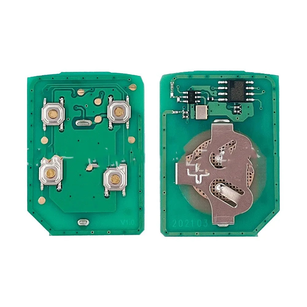 Ford car remote control key replacement shell in ABS plastic shown for 2+1 and 3+1 key styles.