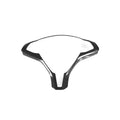 Tesla Model S steering wheel decorative frame in carbon fibre colour finish