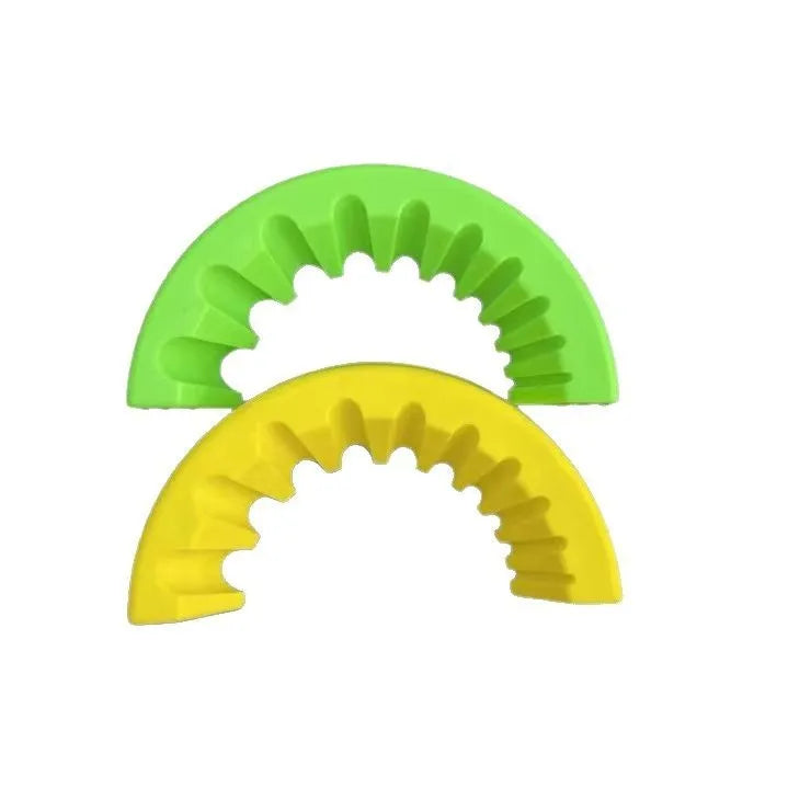 Angle grinder grinding bit bracket holder in black, green, or yellow colour, holding a single bit.