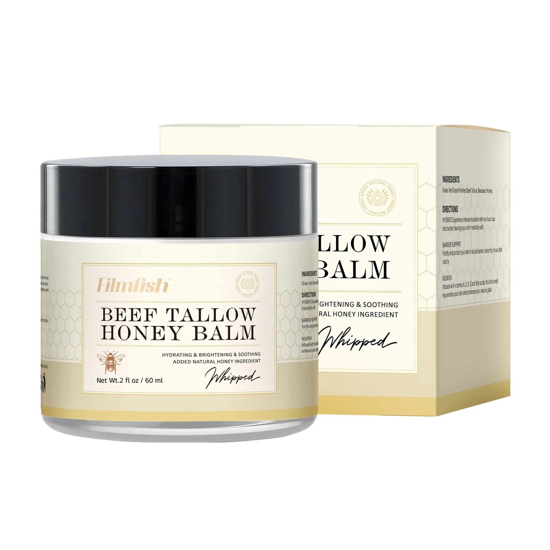 Rejuvenation Refreshing Nourishing Skin Care honey moisturiser body cream in 60ml tube