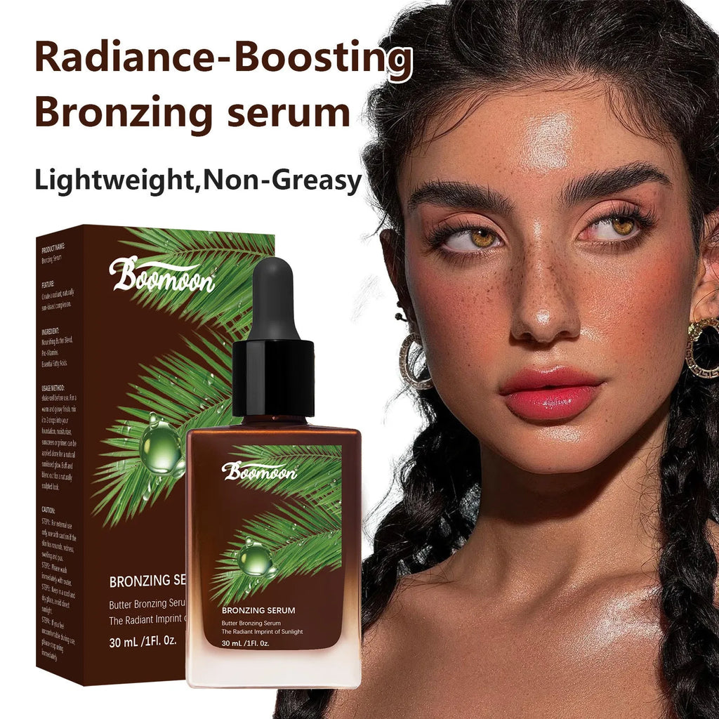 Bronze Black 30ml lash extension care solution bottle