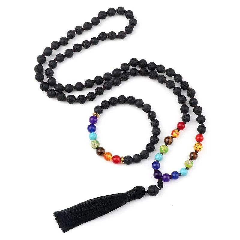 6cm alloy bracelet with natural stone elements in volcanic, tiger eye, or pine wood variations