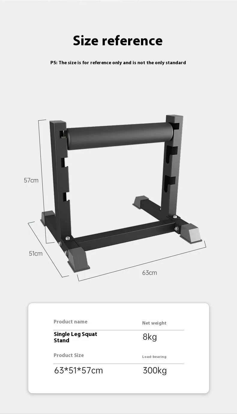 Black steel leg press trainer for fitness leg training exercises