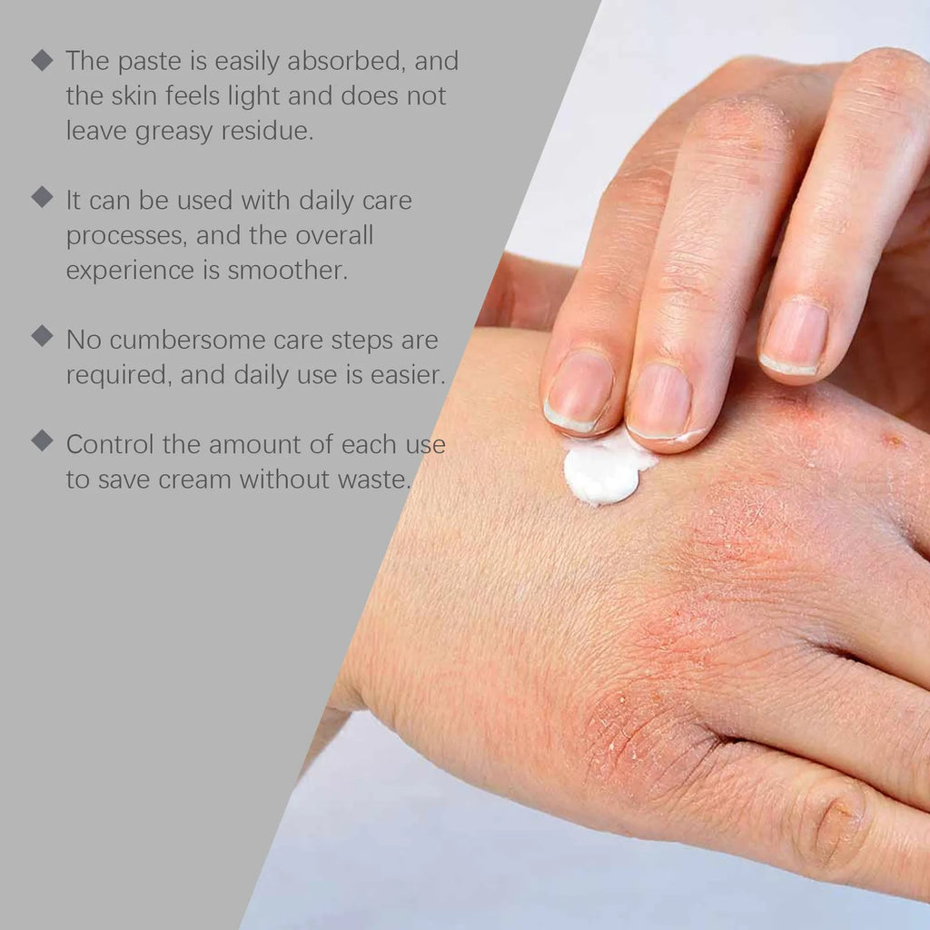 75g jar of bifidobacterium and mint leaf neck repair cream for gentle skincare