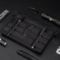 Black Oxford cloth portable outdoor kit with 18cm by 3.5cm dimensions for outdoor use