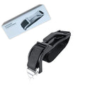 Black ABS pregnant women's safety belt anti-strangulation device with metal buckle