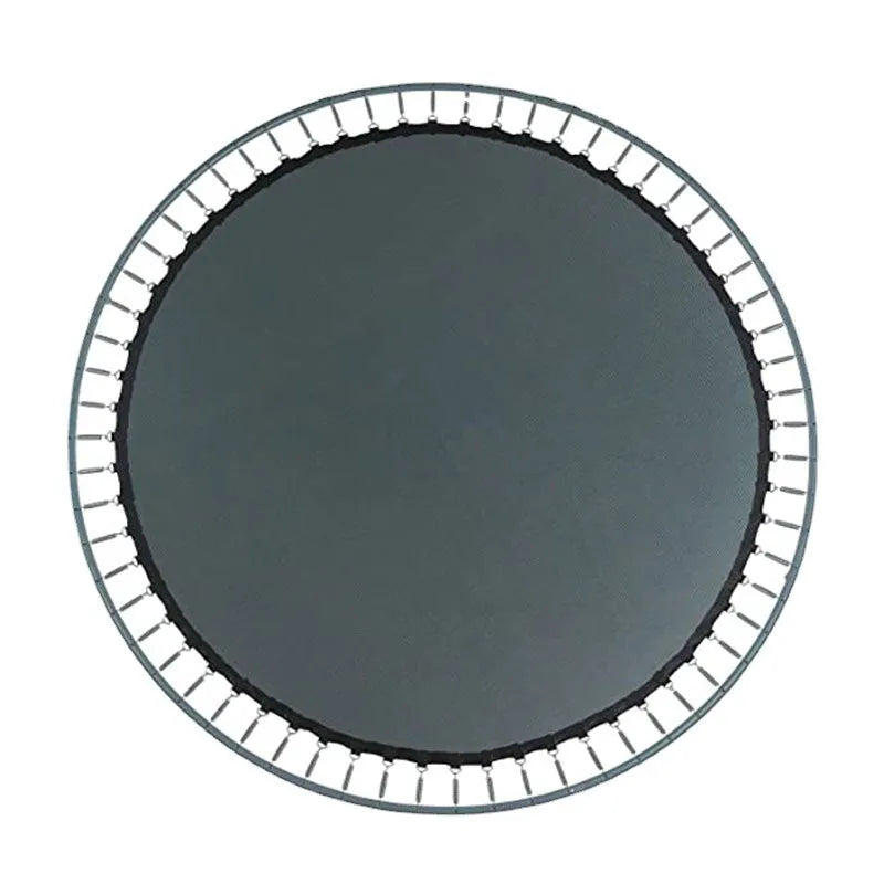 Large round elastic bungee fabric for trampoline replacement with button attachment system