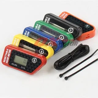 YSDS black electronic timer with LCD display for engine maintenance scheduling
