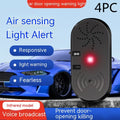 Black ABS plastic car door reminder with infrared sensor for vehicle security alarm.