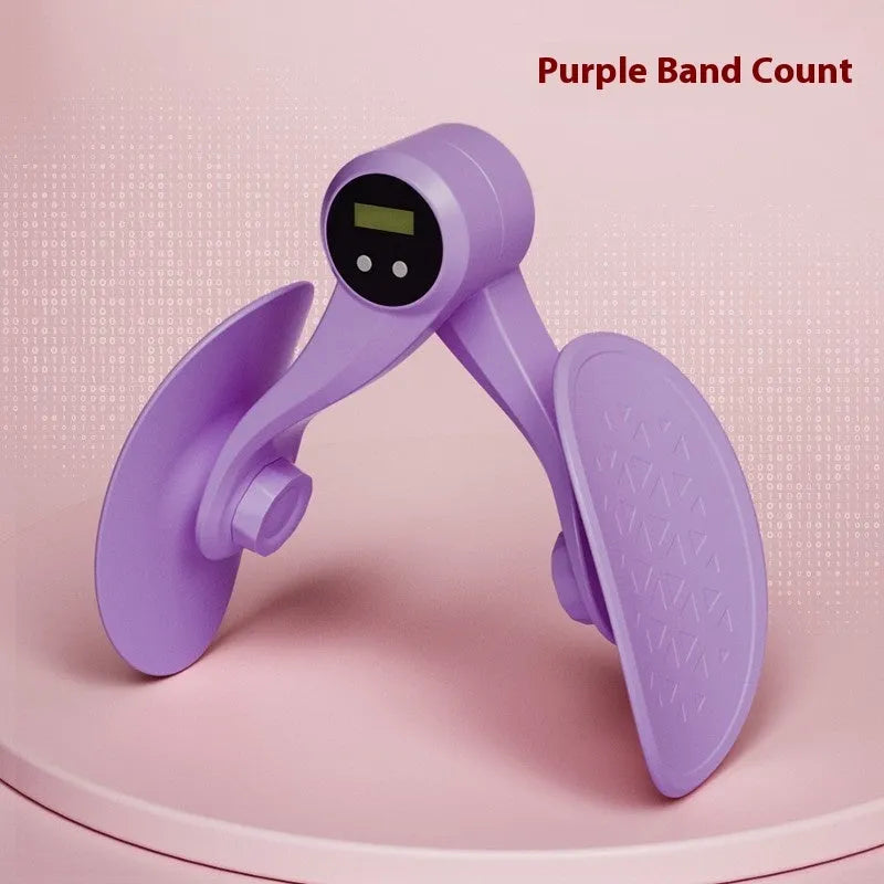 Plastic thigh leg clamp in pink or purple for fitness body shaping and health massage