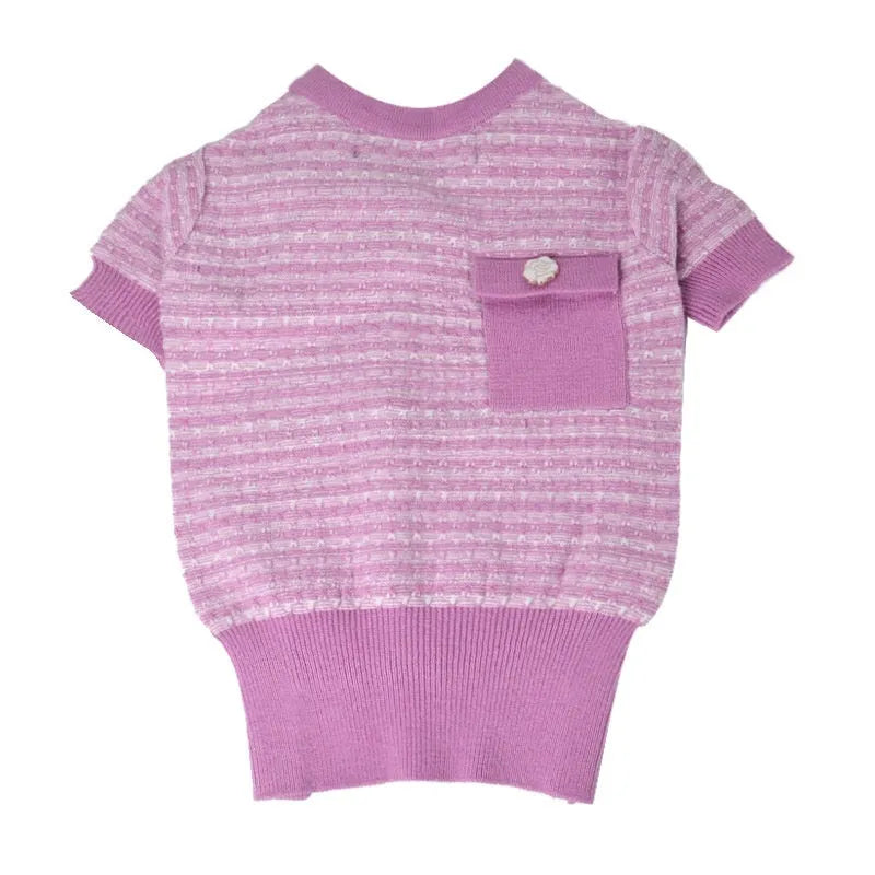 Classic wool schnauzer clothes for autumn and winter in sizes S, M, L
