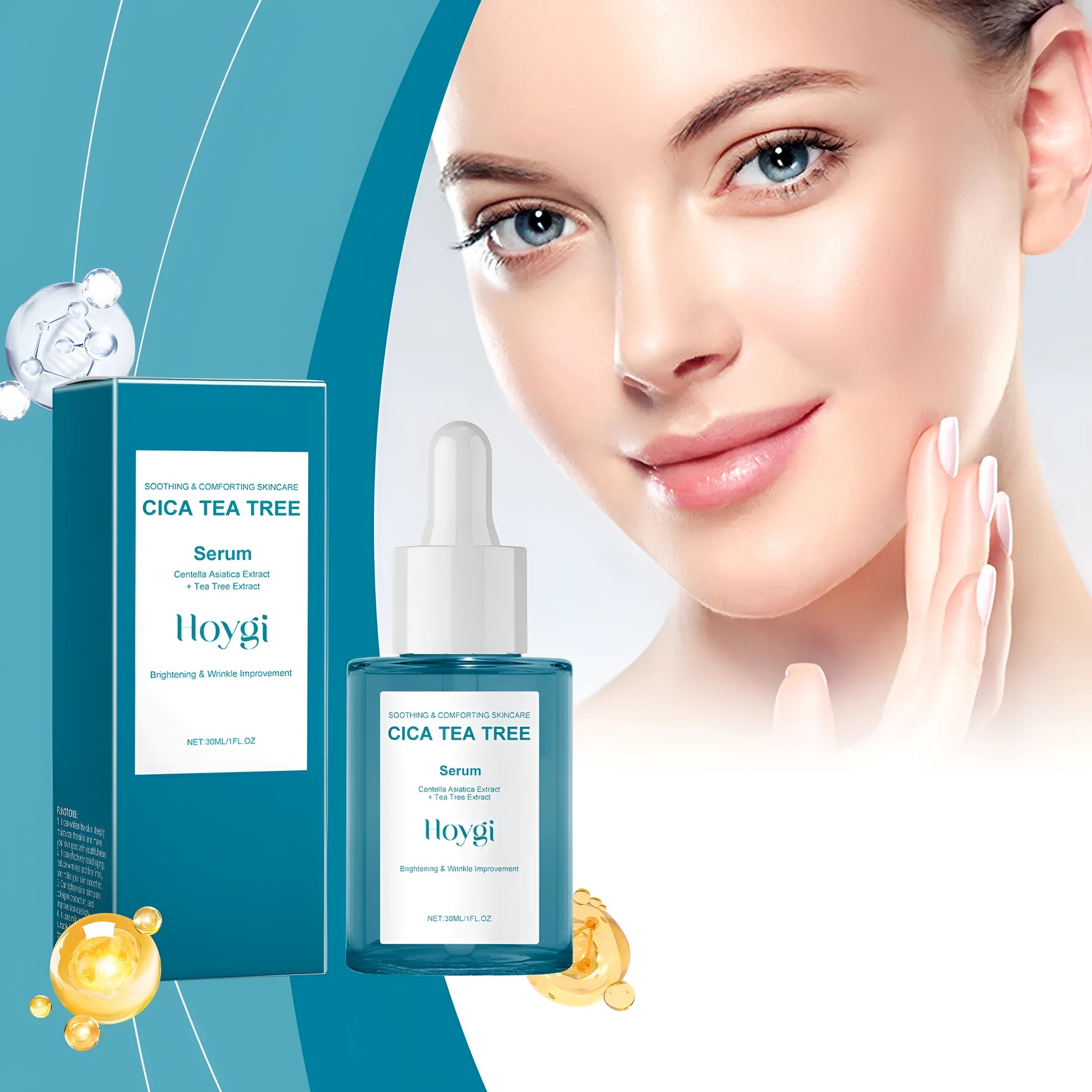 30ml bottle of Centella Asiatica Firming Care Solution, a hydrating and moisturising nursing treatment.