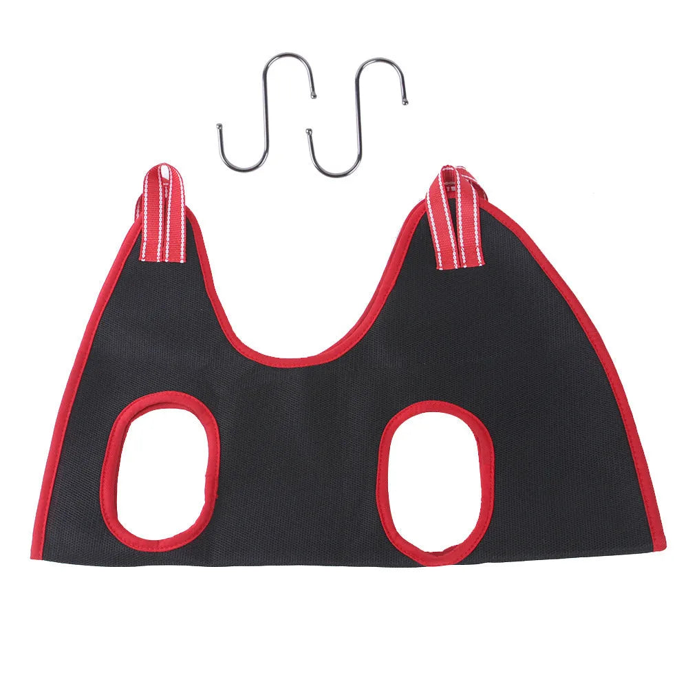 Pet grooming restraint bag hammock set for cat and dog nail trimming and bathing in four sizes