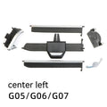 BMW G05 G06 G07 front centre dashboard air outlet replacement part in plastic construction