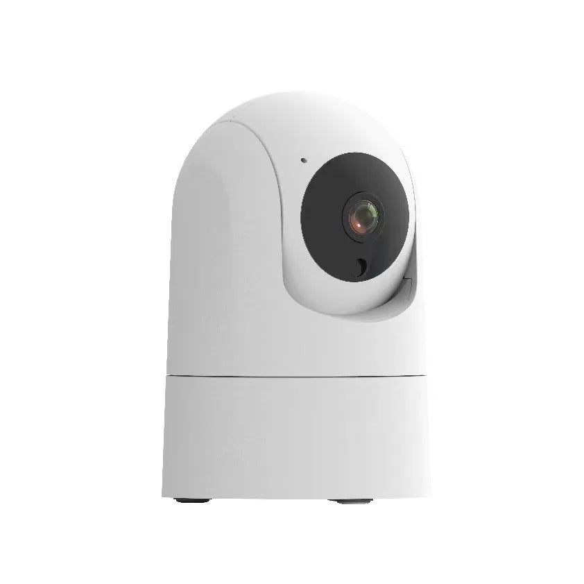 Indoor shake head camera with 1080p resolution and two-way voice feature for home security monitoring