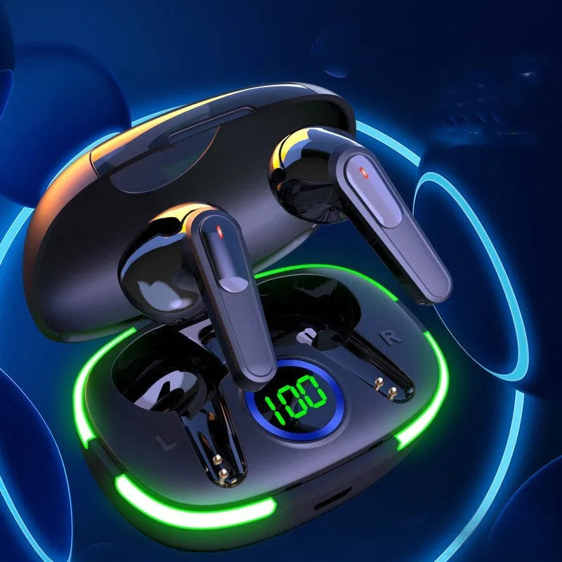 Smart touch stereo Bluetooth headset in black, PRO60 and PRO80, with 15 metre range and Jelly chip.
