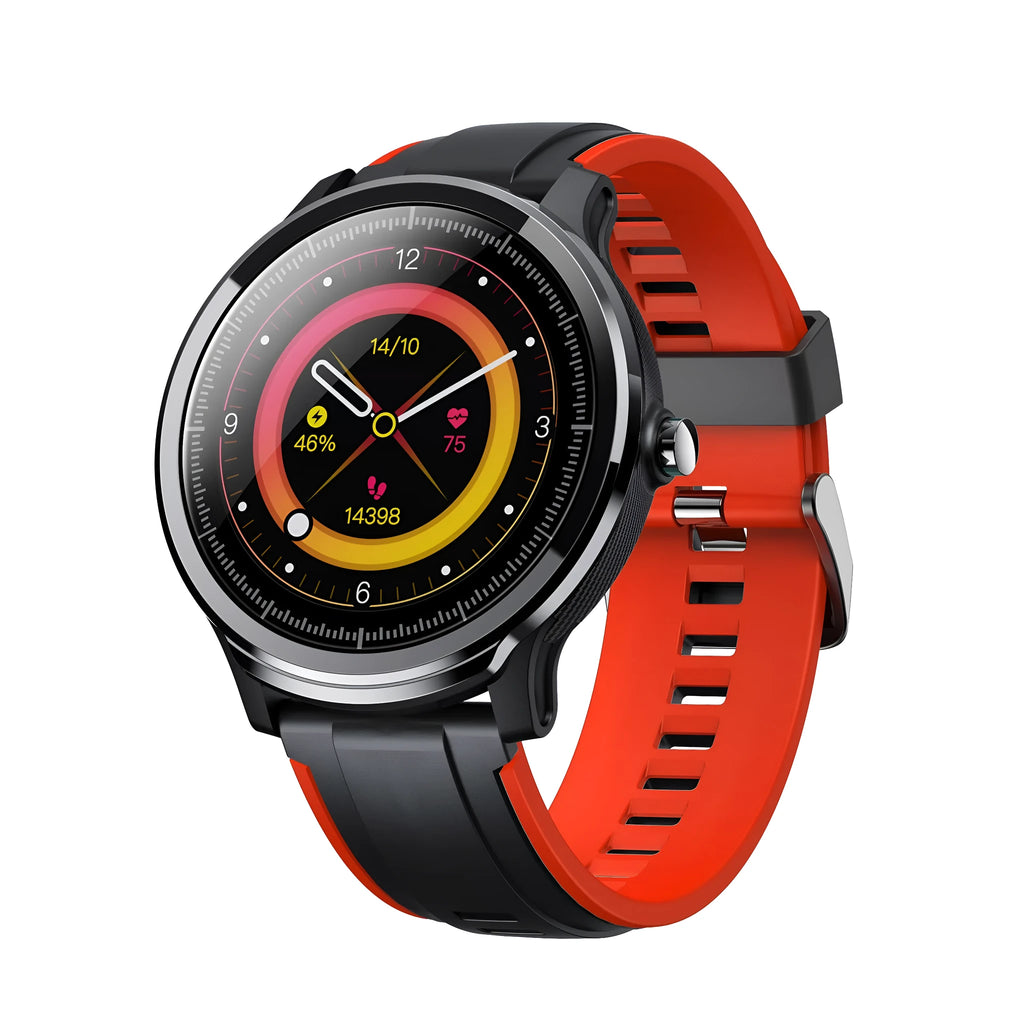 Kospet PROBE 1.3-inch touch screen smartwatch with 48.5mm case and silicone wristband