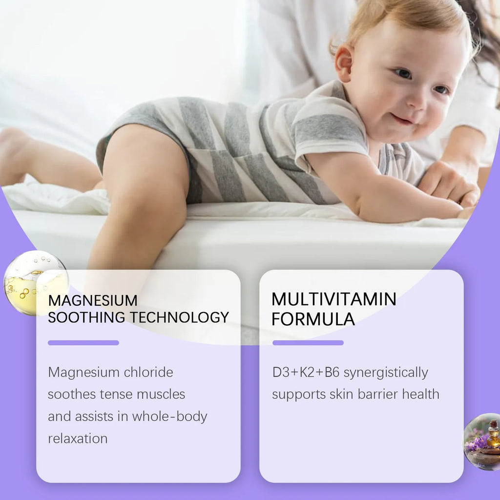114g jar of children's 4-in-1 magnesium cream with vitamins and lavender oil