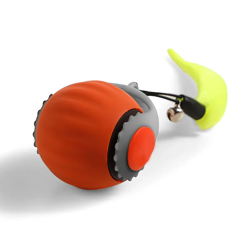 Automatic electronic cat toy ball with gravity sensor and Type-C charging cable