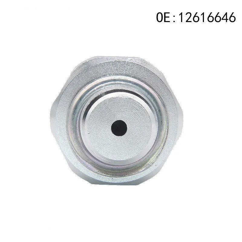 Silver metal fuel pressure sensor with model numbers 12616646 12677836 D1846A visible