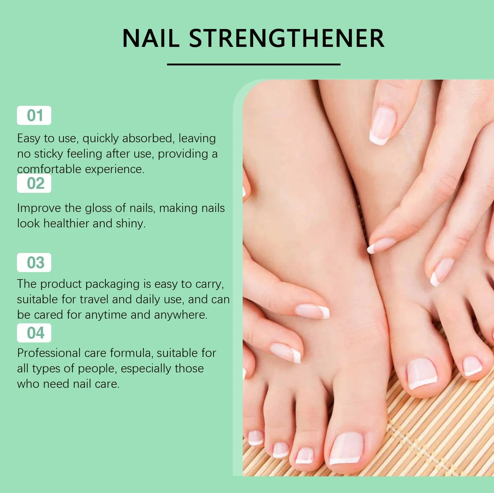 30ml bottle of nail care daily gentle cleaning nursing solution for nail maintenance