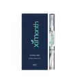 A white antibacterial nail repair pen with a black cap, shown on a plain background.