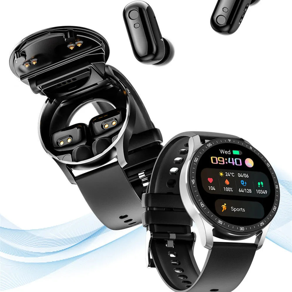 X7 black smart watch with large touchscreen and TPU strap on a wrist