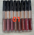 C-L021 double-head lip gloss with two applicator tips in non-stick cup packaging