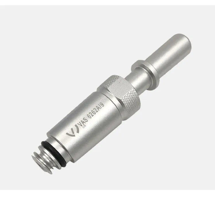 Silver metal transmission refuelling joint tool for manual transmission fluid changes