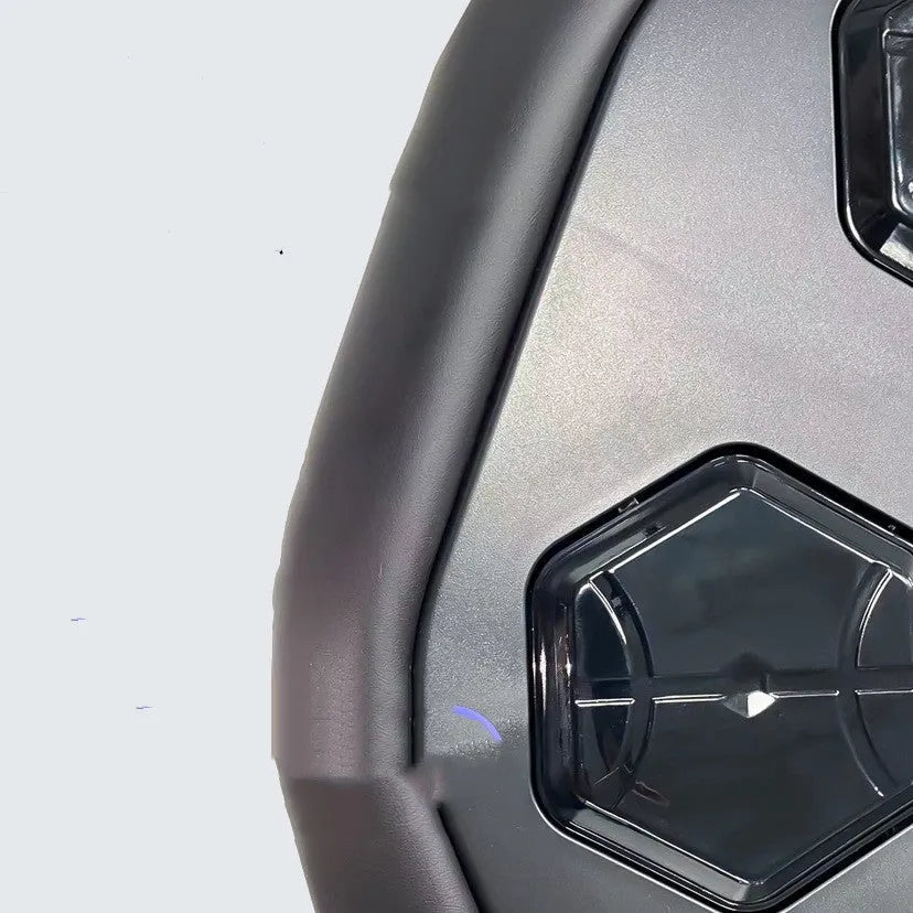 Black smart boxing machine with Bluetooth connectivity, EVA construction, and included gloves on stable surface
