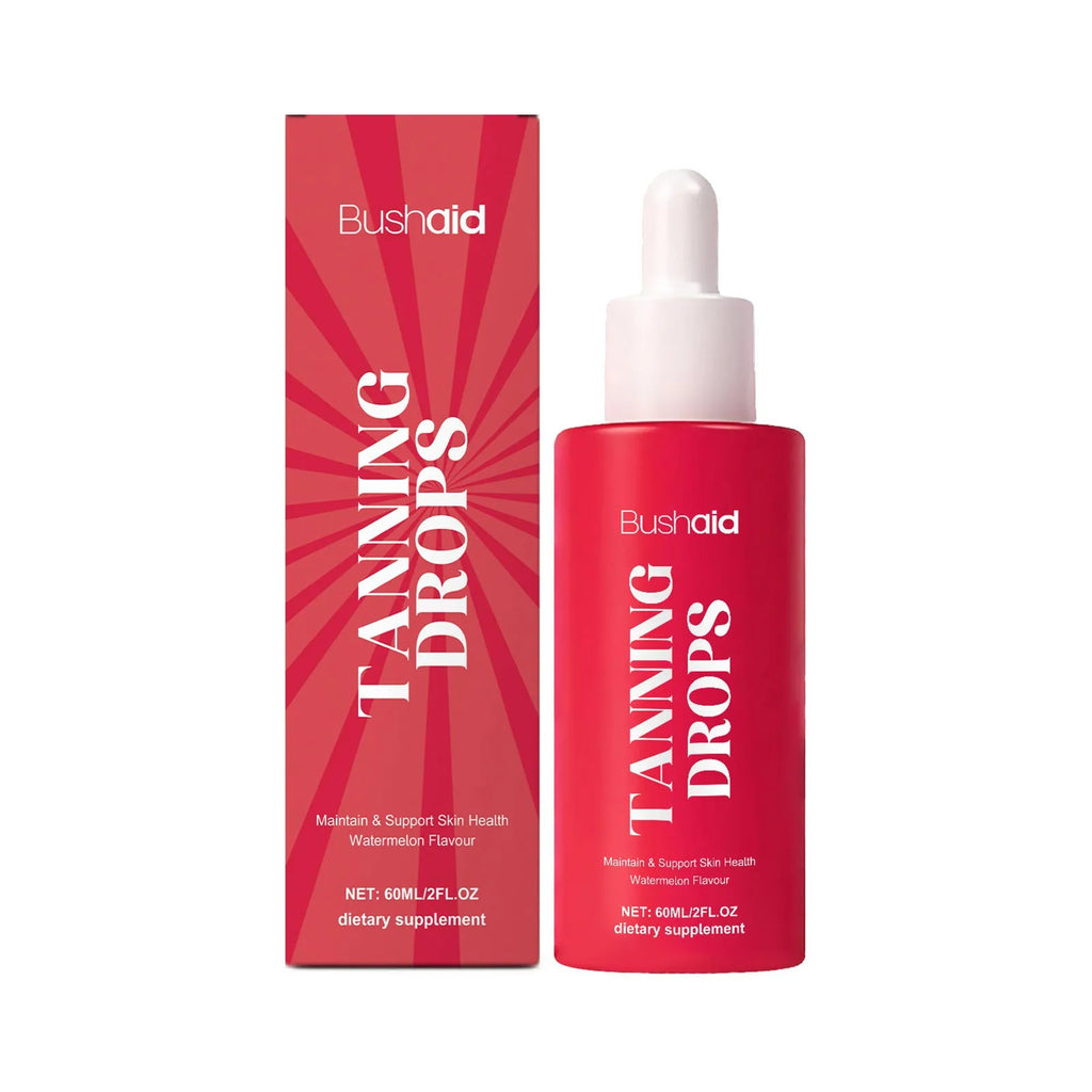 60ml natural black drops serum bottle with dropper containing mint and traditional Chinese medicine extracts