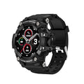 T6 Tactical Rugged Smart Watch Bracelet in black or green with 1.3-inch screen and anti-sweat wristband