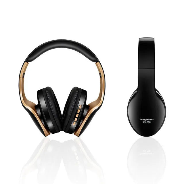 HobbyLane Bluetooth headset in black, red or white with 40mm drivers and 1.2m cable