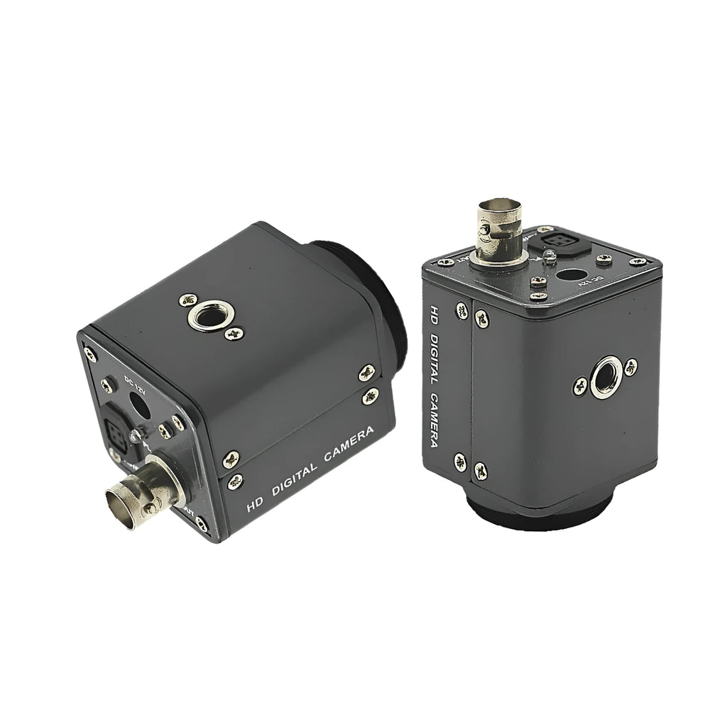 HC-109 gun-style metal industrial microscope camera for high-detail mechanical inspection.