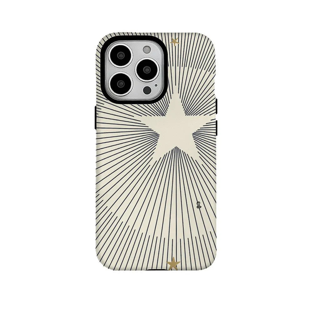 XINGX Design Feilin material iPhone case in glossy and matte anti-fingerprint finishes.