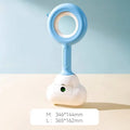 Cloud-shaped jaw dog pooper scooper in white blue colour with comfortable grip handle